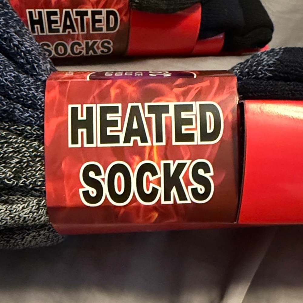 3 Pack Winter Heated Thermal Socks - - Picture 2 of 4